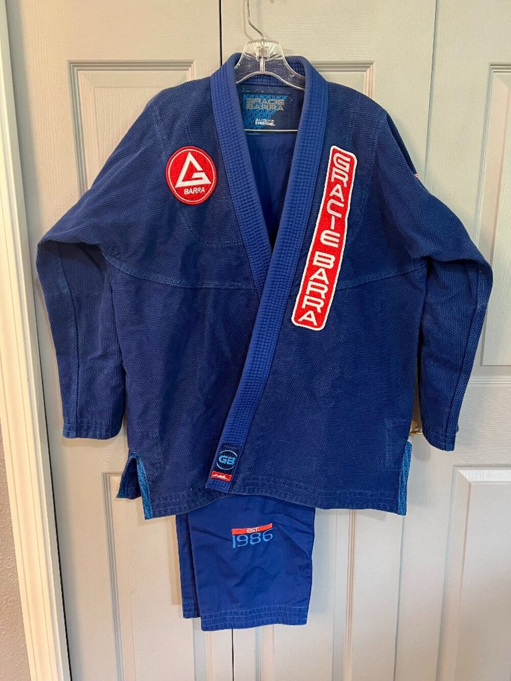 Gracie Barra Atleta Blue A3 Jiu-Jitsu Gi Uniform Set